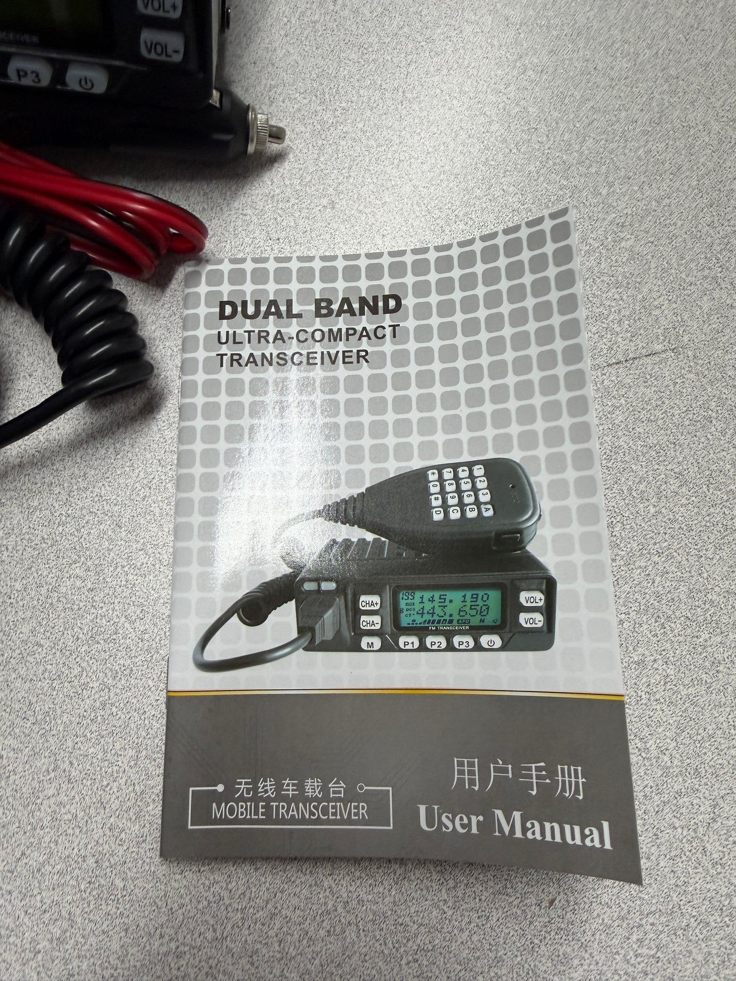 Leixen VV-898S 25W Dual Band 136-174-400-470MHz DTMF Ham Radio w/Program cable