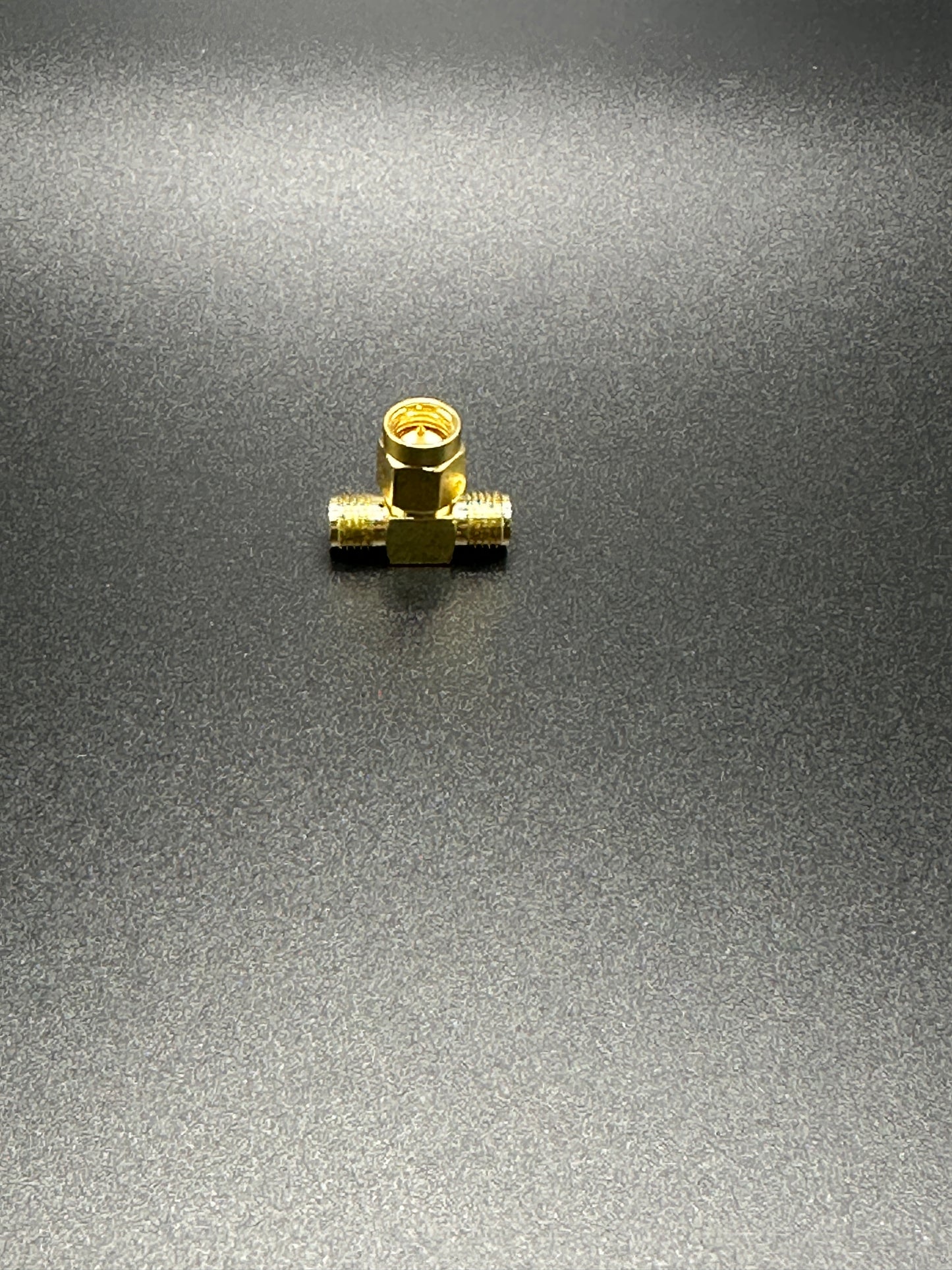 SMA Male to Dual SMA Female Connector T Type 3 Way Splitter 40557