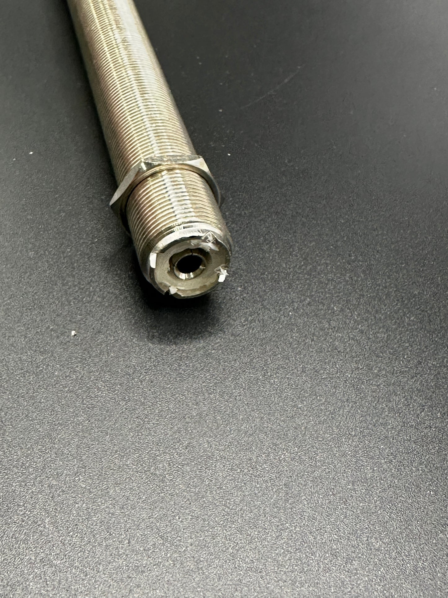 UHF SO-239 6" DOUBLE FEMALE BULKHEAD /FEED THRU WITH NUTS 52586