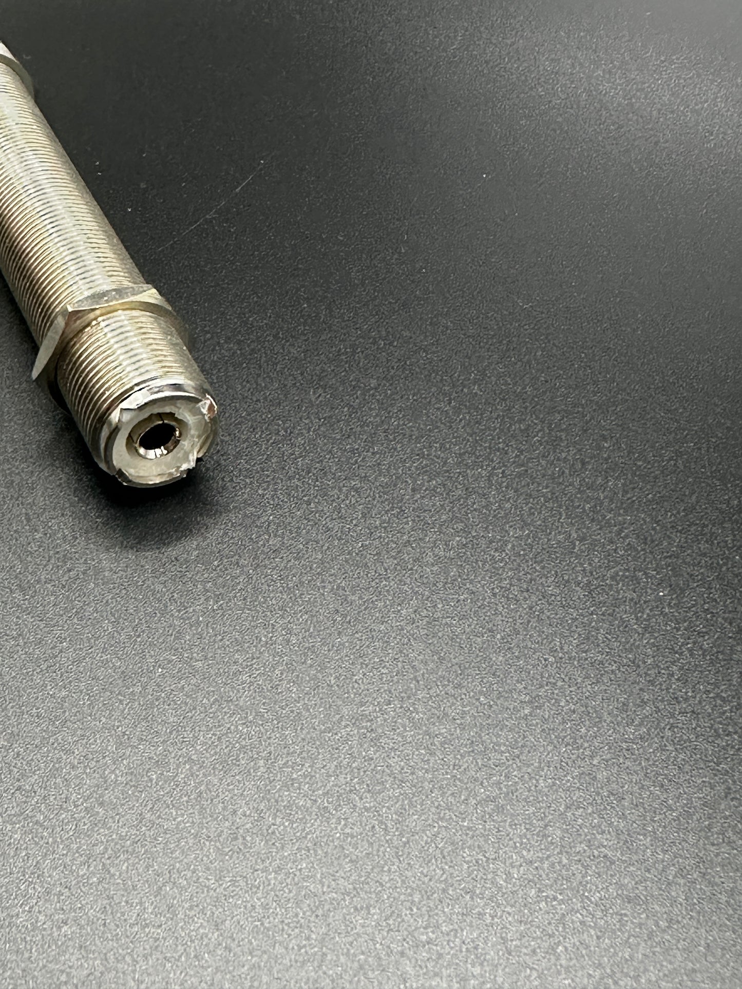 UHF SO-239 4" DOUBLE FEMALE BULKHEAD /FEED THRU WITH NUTS 52584