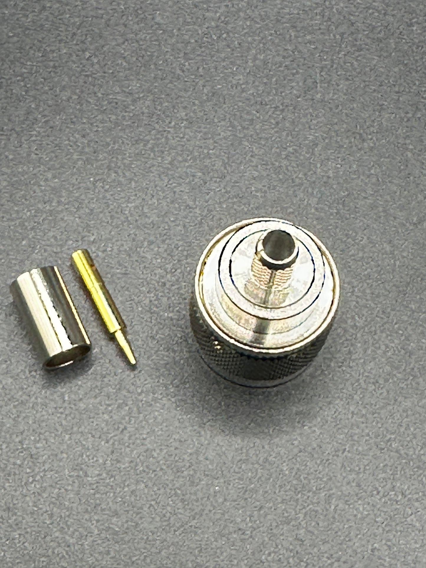 N MALE CRIMP RG59 CONNECTOR 80002