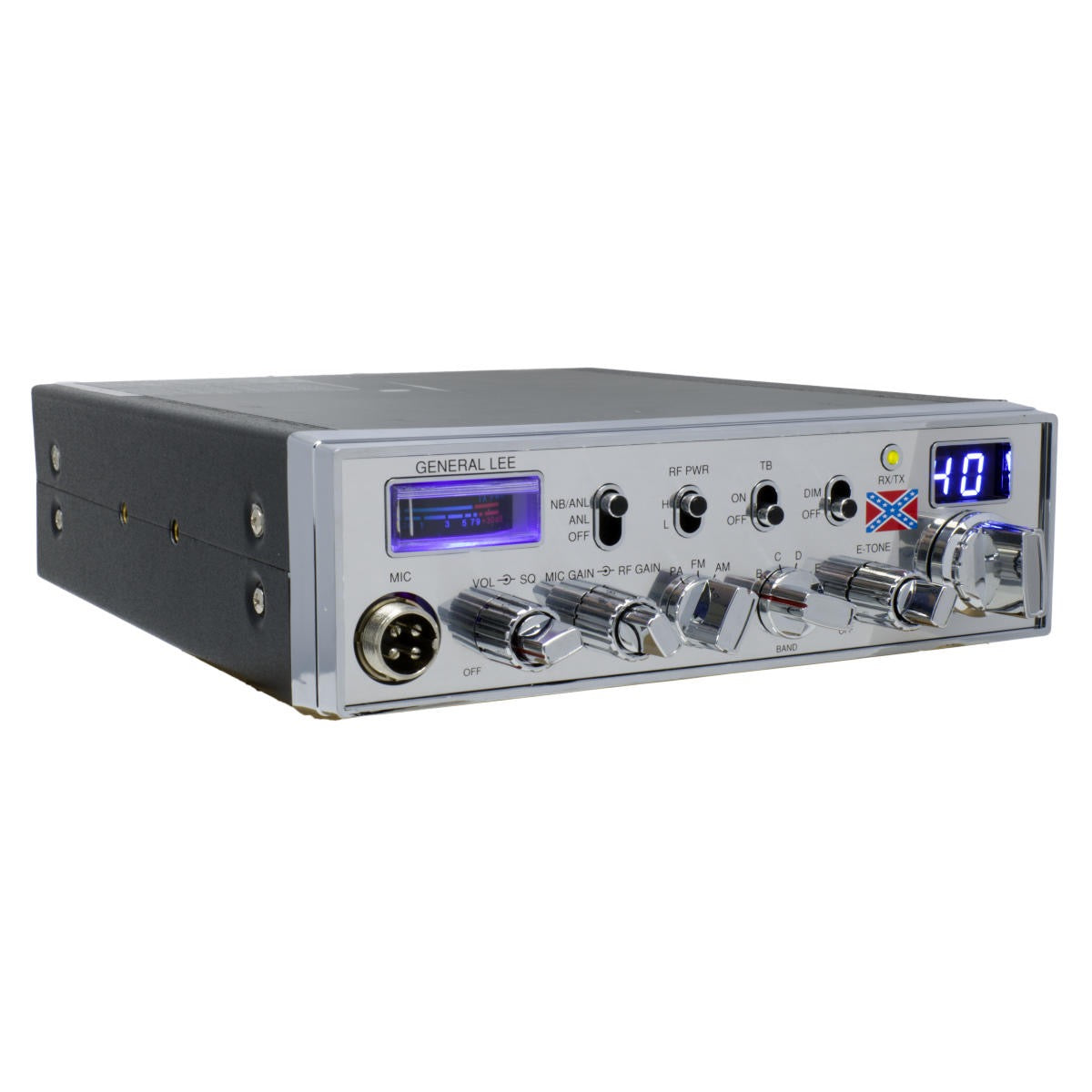 General Lee 10 Meter Amateur Radio With Ranger SRA198 ranger noise cancelling mic