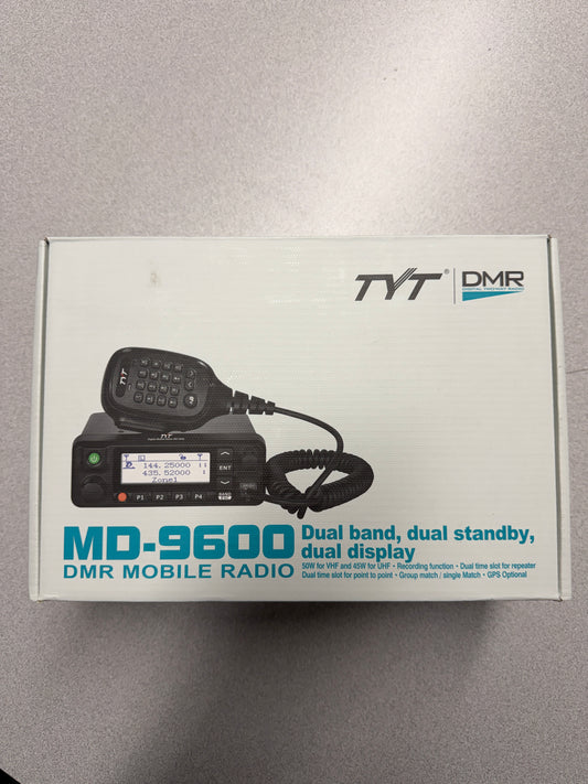 TYT MD-9600 DMR Digital Radio Dual Band 136-174&400-470MHz Mobile Walkie Talkie