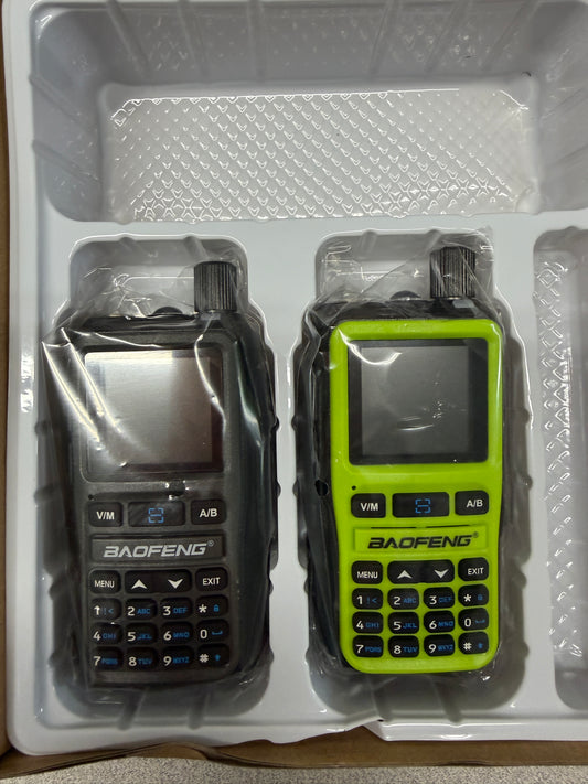 BOAFANG  UV-5R Mini Ham Radio Long Range Handheld Two Way Radio 2 PACK