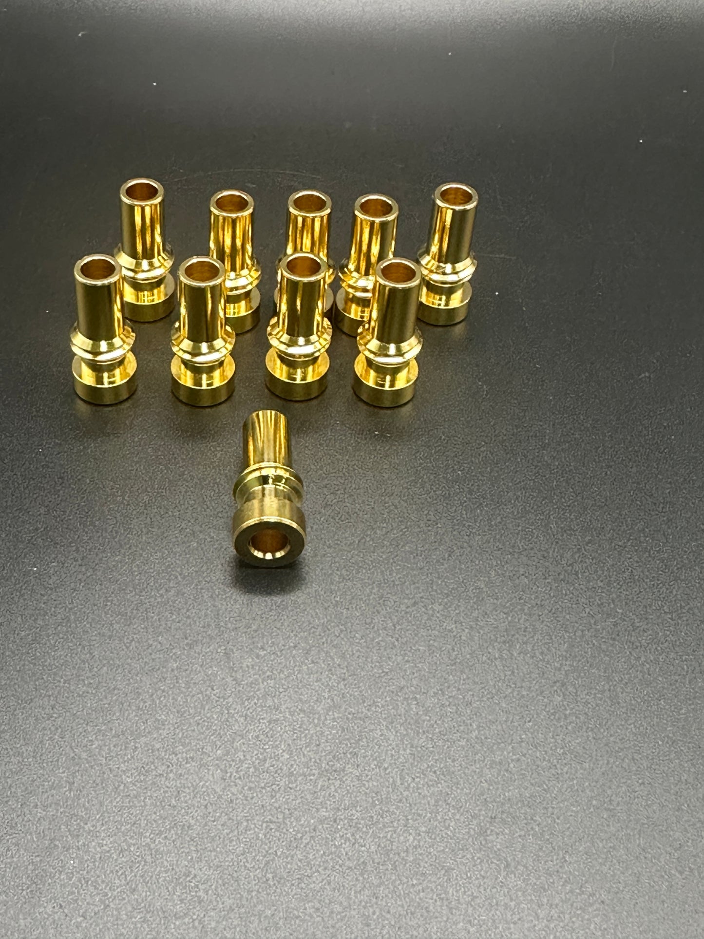 PL-259 Full Length Reducer Gold Plated For RG-58 Coax UG175 MARINE  10pcs