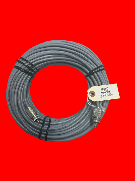 ANTENNA COAX GRAY RG8X PL-259 TO PL-259 PRE-MADE