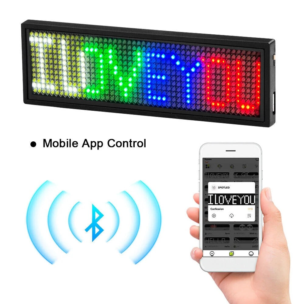 LED PROGRAMMABLE BADGES – Transel Corporation