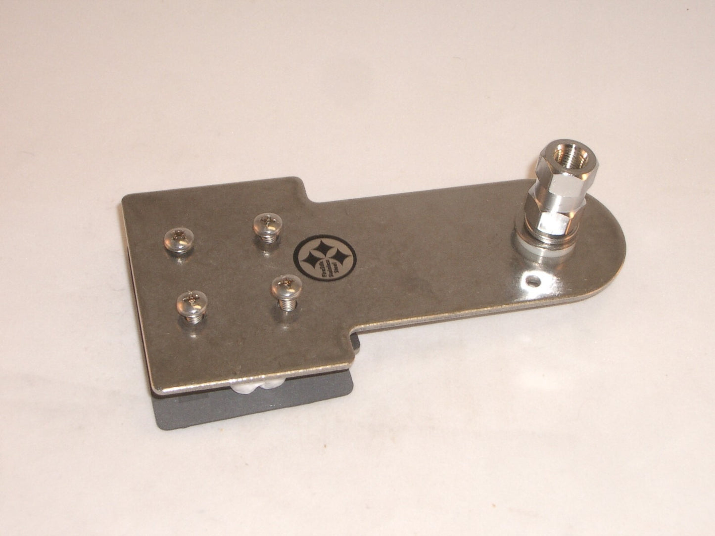 FIRESTIK SS-194 EXTENDED STAINLESS FLAT TRUCK STAKE HOLE BED ANTENNA MOUNT